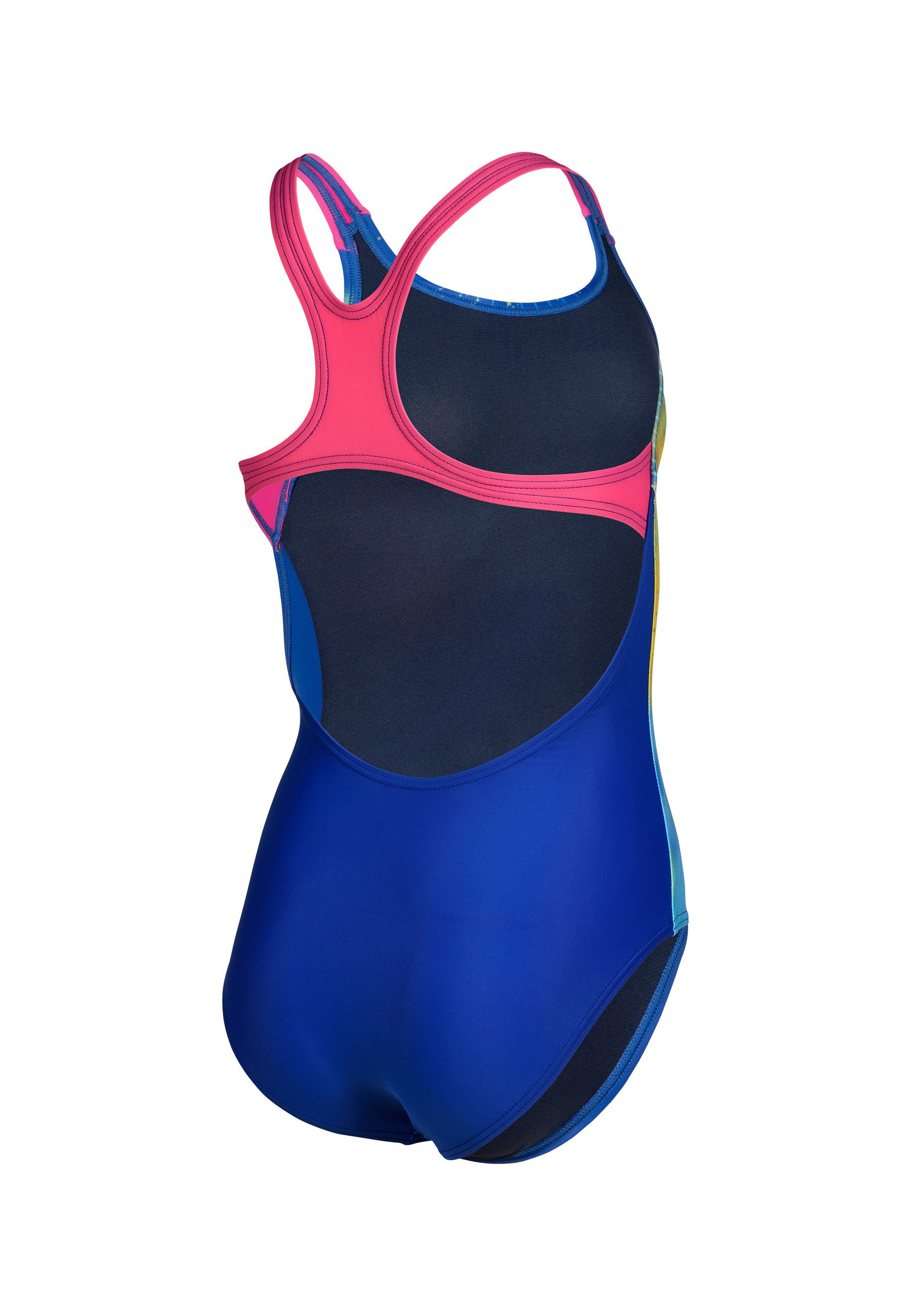 Arena MÄDCHEN SPORT SWIM PRO BACK PLACEMENT - Badpak -  mehrfarbig/donkerblauw - Zalando.nl