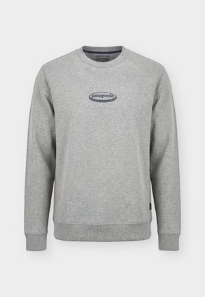 Patagonia, '95 OVAL LOGO UPRISAL CREW - Mikina - gravel heather