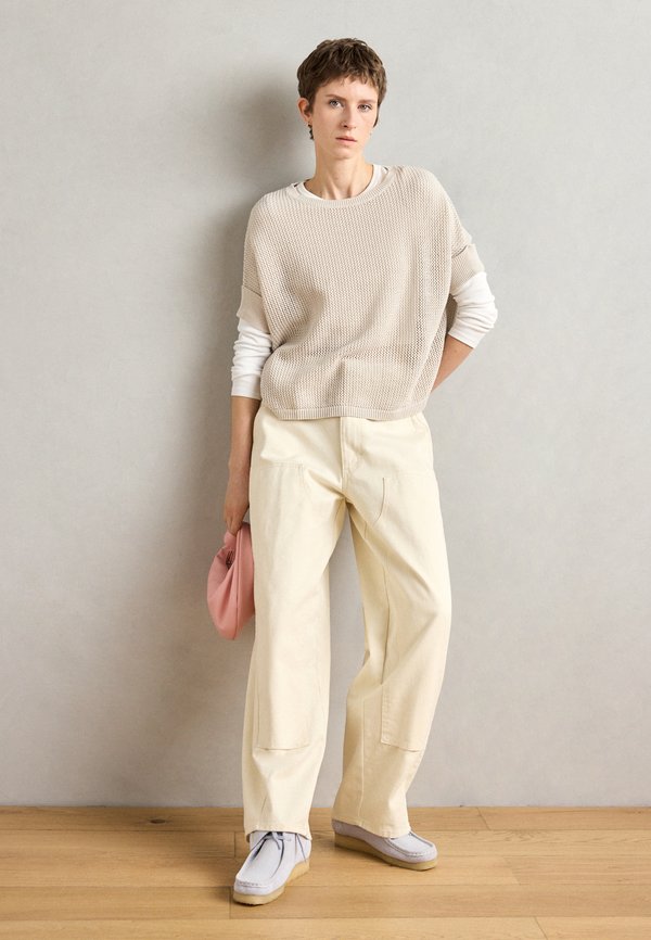 SHORTSLEEVE ROUND NECK - Print T-shirt - stone2