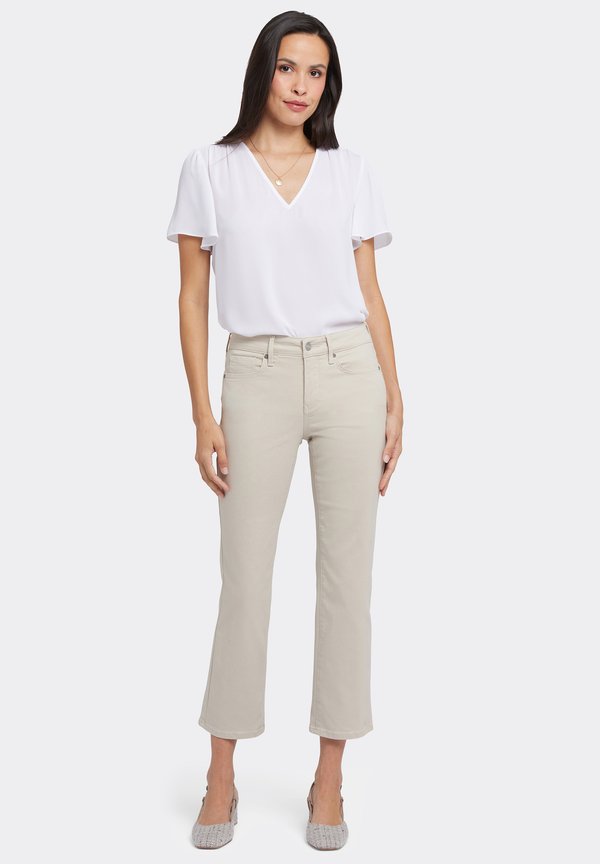 MARILYN - Jeans Straight Leg - feather