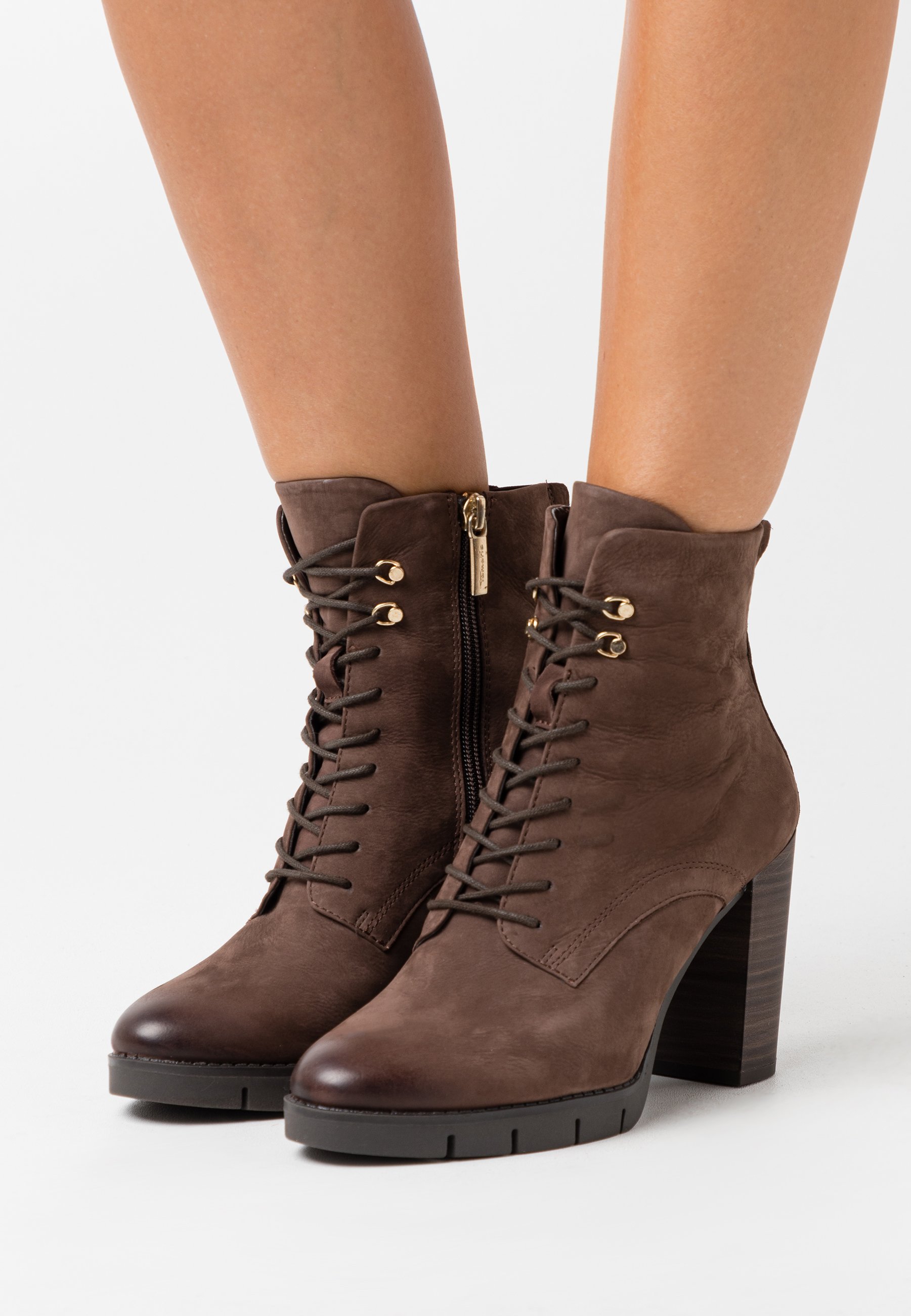 Tamaris BOOTS - Platåstøvletter - pepper Tamaris BOOTS - Platåstøvletter - pepper
