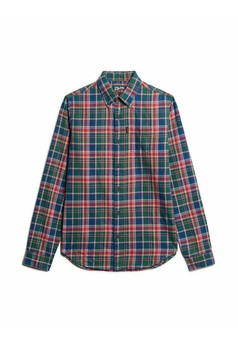Chemisier Femme Superdry Taille UK M Rose - Occasion Très Bon état - Manches Longues