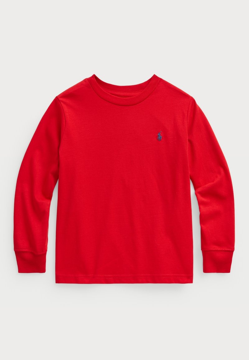 Polo Ralph Lauren COTTON JERSEY LONG SLEEVE T-SHIRT - Långärmad tröja - red