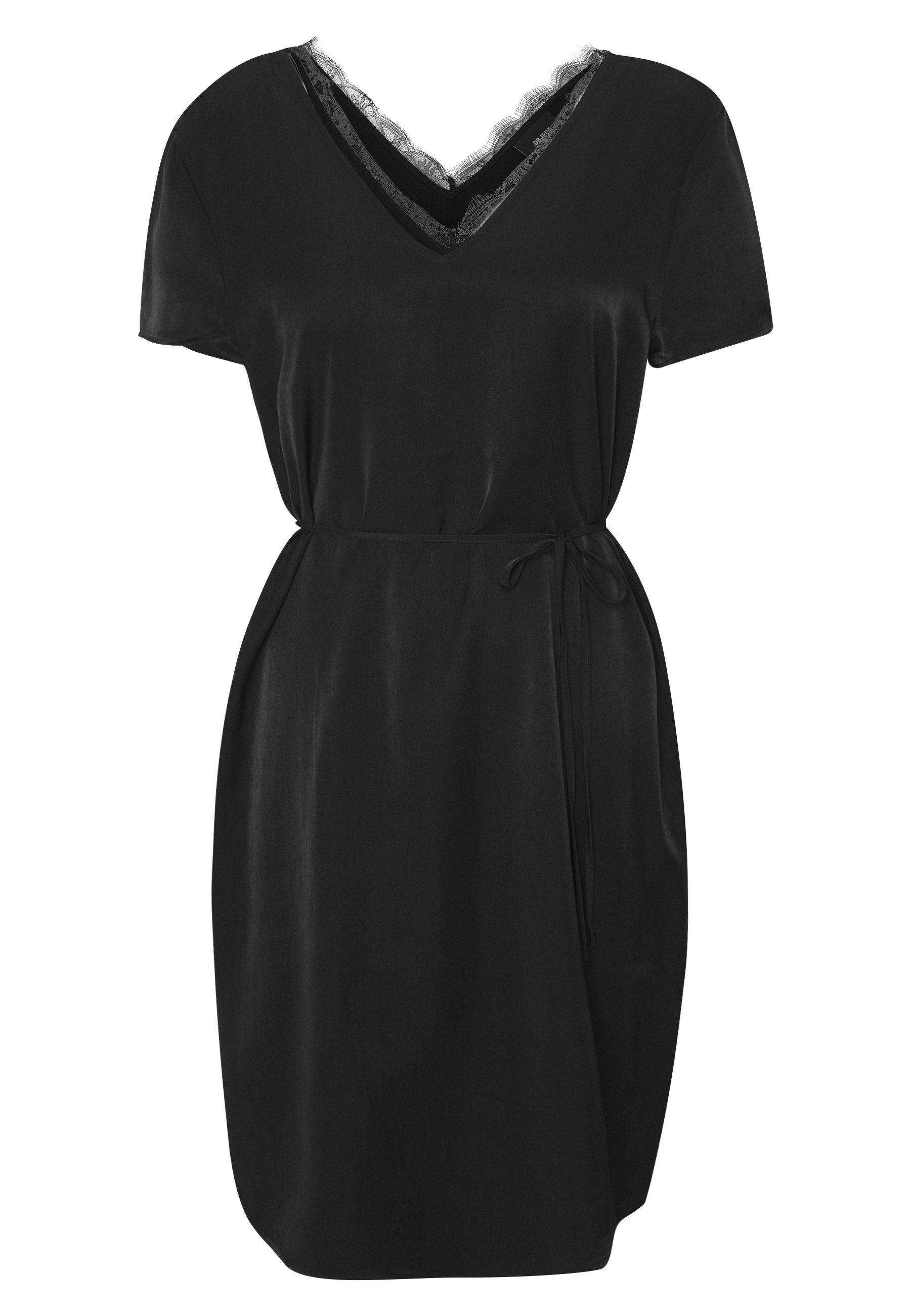 Object OBJEILEEN LACE V NECK DRESS Kjole black Zalando.no Object OBJEILEEN LACE V-NECK DRESS - Kjole - black