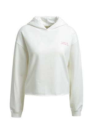 Smith&Soul, SMITH&SOUL BOXY CROPPED HOODIE MIT ARTWORK - Hoodie - offwhite