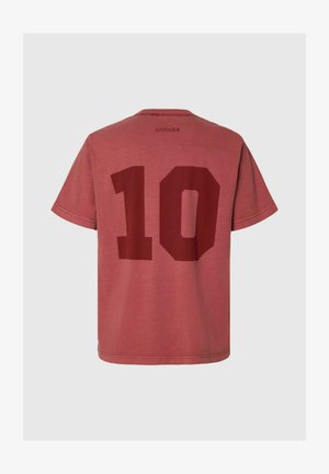 Annarr, T-SHIRT MIT RUNDHALSAUSSCHNITT KURZÄRMELIGES - T-shirts print - syrah