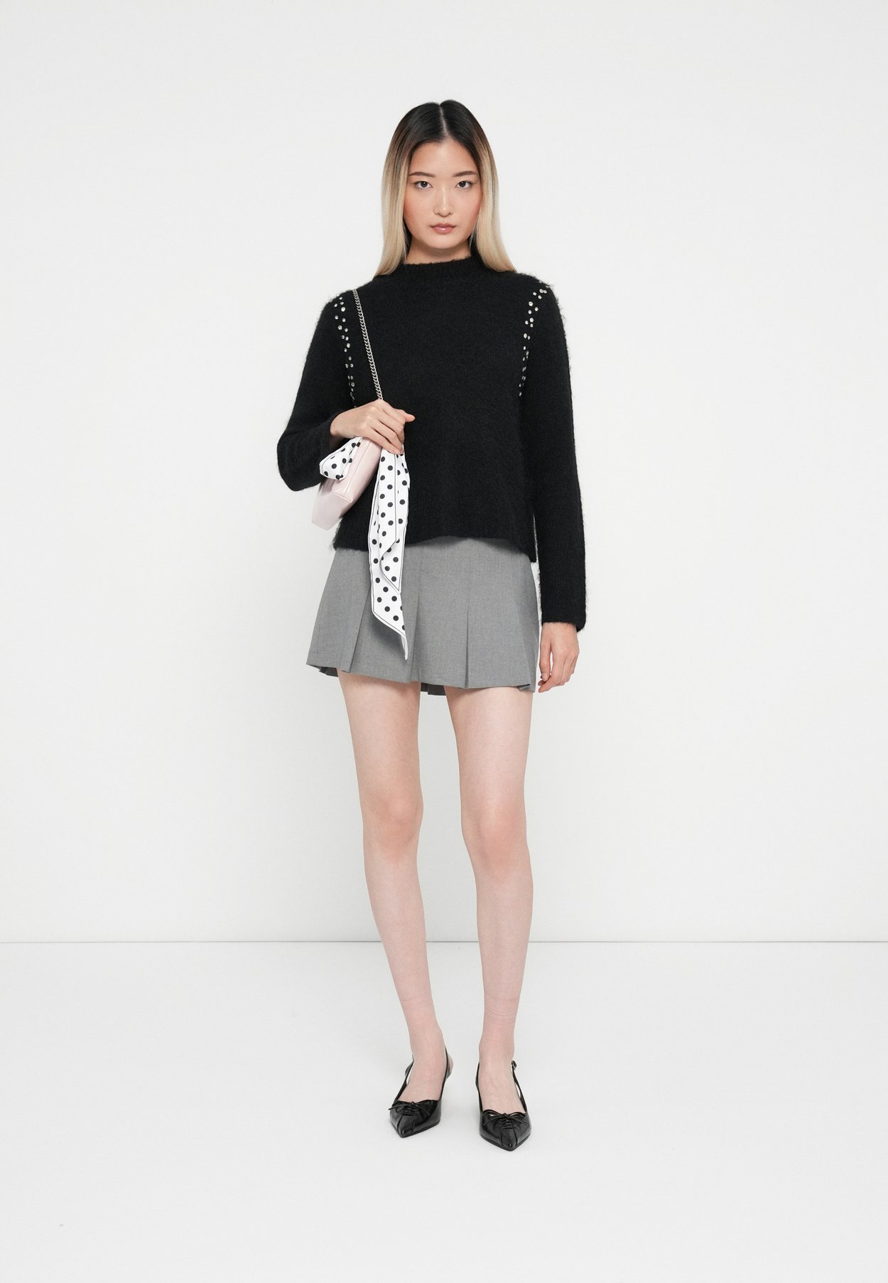 ONLRINA LIFE RHINESTONE HIGHNECK 