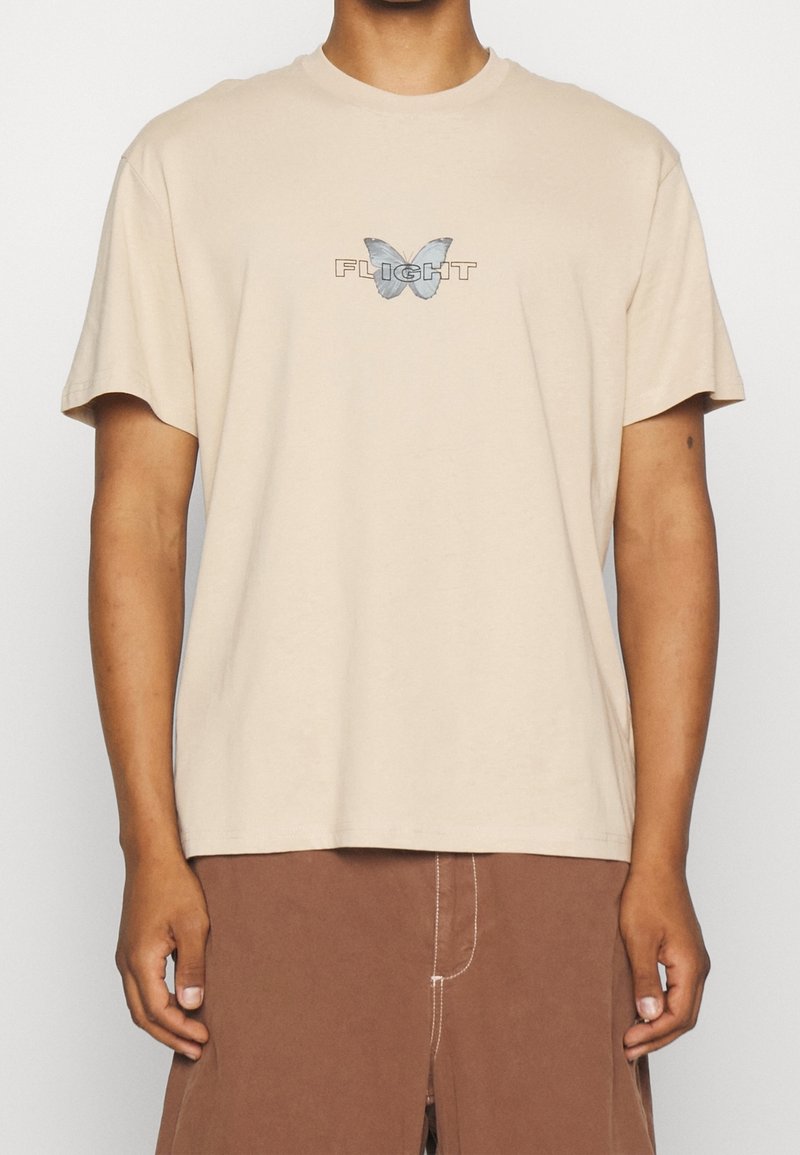 YOURTURN T-shirt imprimé - tan