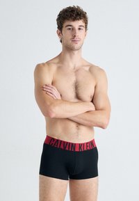 Calvin Klein Underwear TRUNK 3 PACK MODERN STRUCTURE COTTON - Ozke boksarice - juneberry