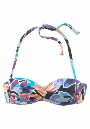 Sunseeker Bikini-Top - marine-bedruckt