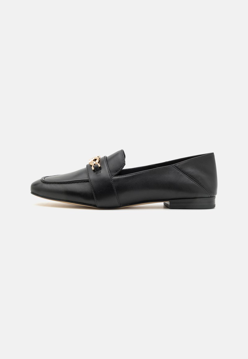 michael kors black slip ons