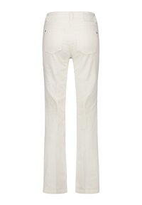 Gerry Weber FLARED - Trousers - whisper white washed
