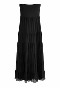 Next BANDEAU REGULAR FIT - Maxi ruha - black