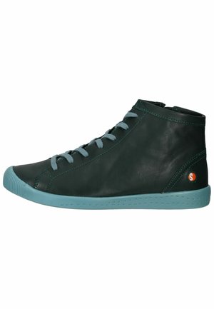 Botines con cordones - forest green