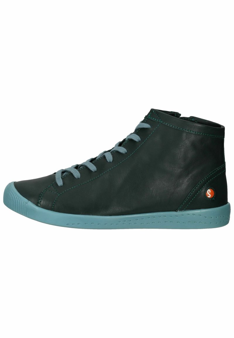 Softinos - Botines con cordones - forest green, Ampliar