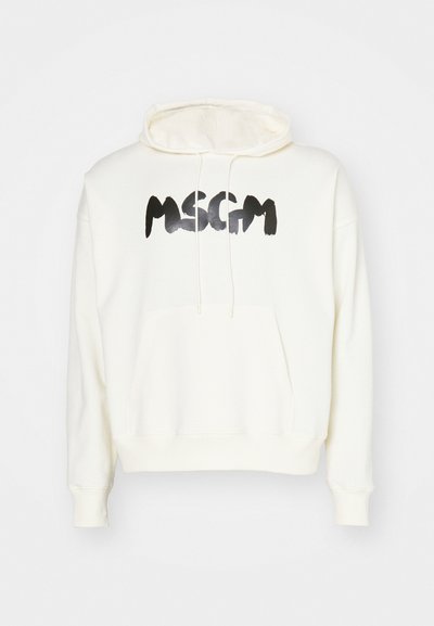 MSGM FELPA - Sweat à capuche - off white