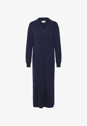 PULZ, PZSARA Dress - Gebreide jurk - dark sapphire
