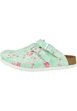 Sandals - flower field mint