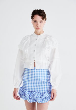 SWEET PEA RUFFLE  - Button-down blouse - white