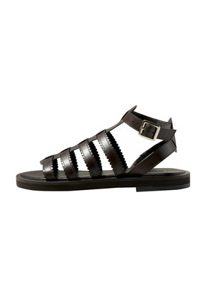 Next, REGULAR FIT - N. PREMIUM GLADIATOR SANDALS . - Sandales - chocolate brown