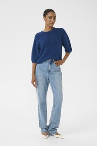 Gestuz ALPHA TEE - T-shirt basique - mayfair melange