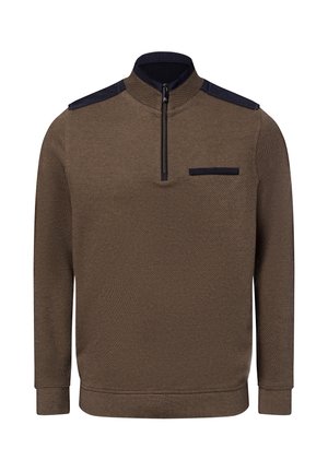 Sweatshirt - cognac