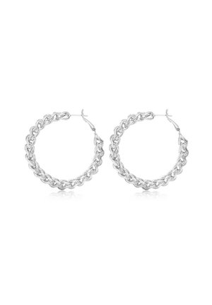 LARGE TESS CHAIN HOOP - Boucles d'oreilles - metal