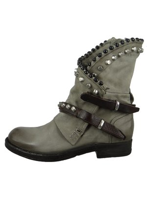 A.S.98 Cowboy- / bikerstøvlette - cenere