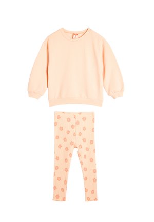 SET - Leggings - Byxor - pink