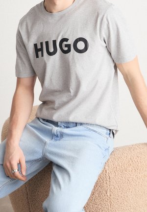 Print T-shirt - grey