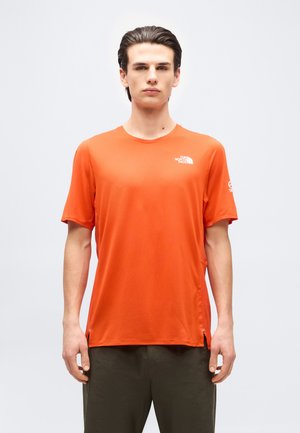 HIGH TRAIL - Sports T-shirts - lava red