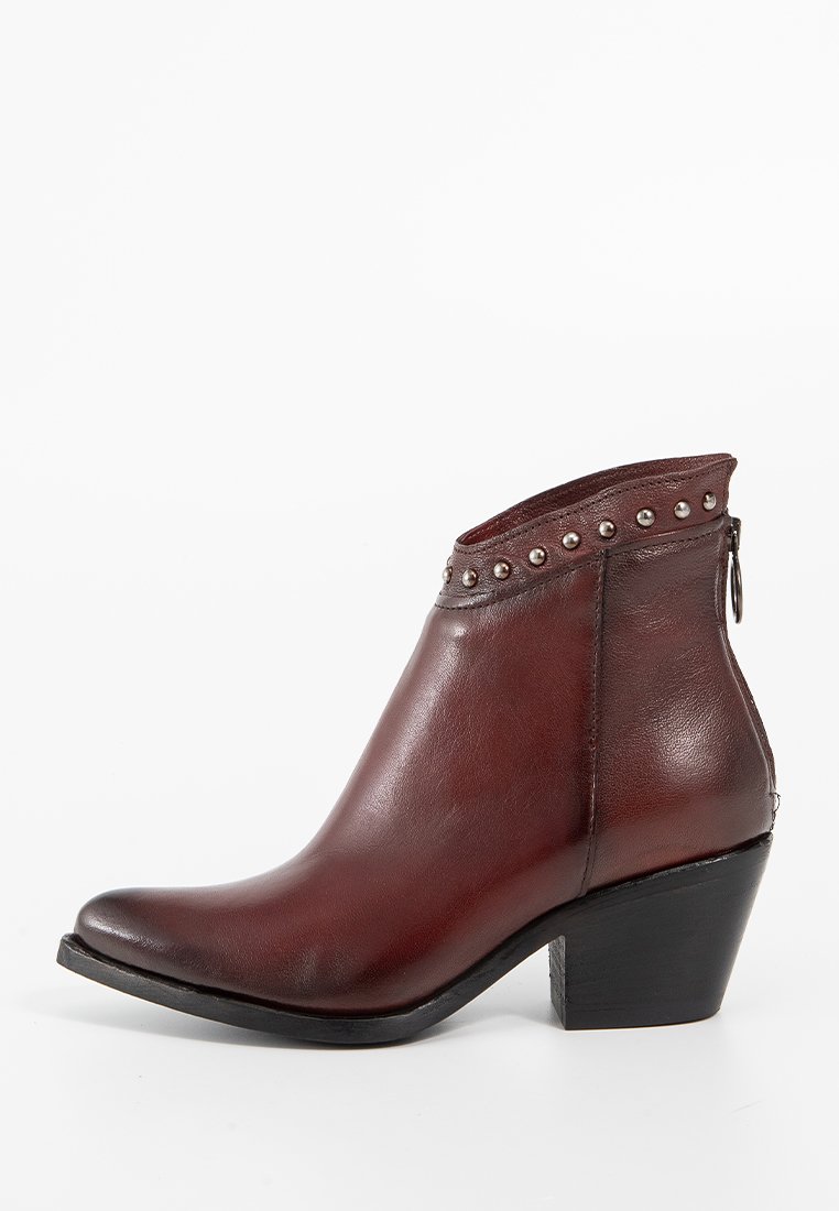 MJUS Korte laarzen bordeauxrood MJUS Korte laarzen bordeauxrood