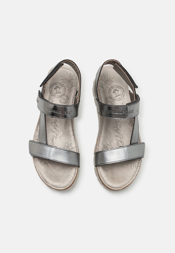 SELMA SHINE - Platform sandals - anthracite3