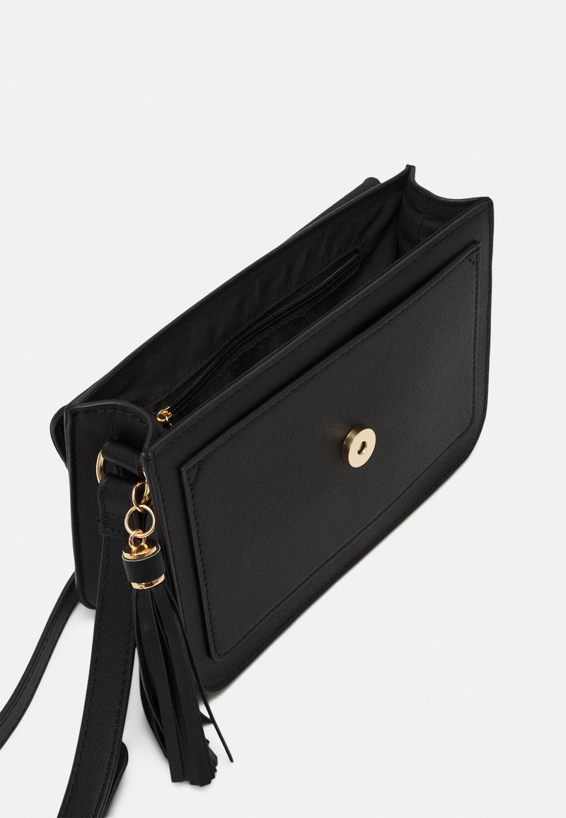Quadra Borsa A Tracolla Donna - Colore Nero, Design Classico E Pratico Per Ogni Giorno - 2