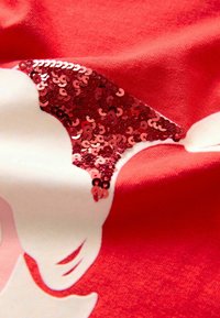 Next SANTA CHRISTMAS GRAPHIC - REGULAR FIT - Triko s potiskem - red