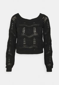 ONLY Petite Strickpullover - black