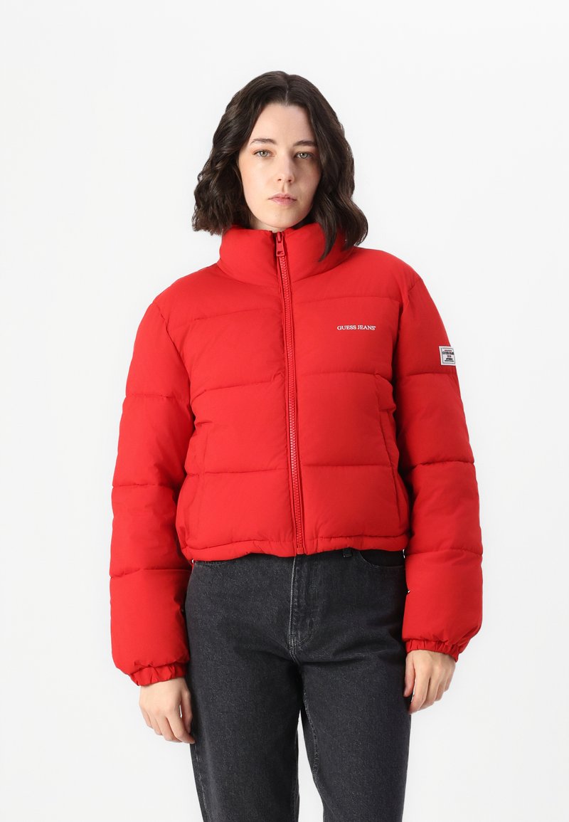 Guess Jeans Vinterjacka - rot