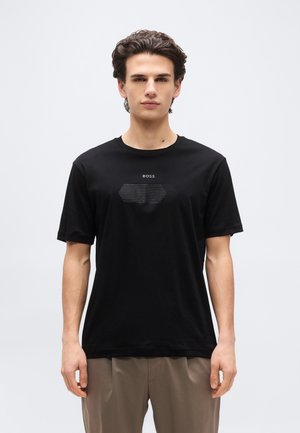 UNITY - Trükipildiga T-särk - black
