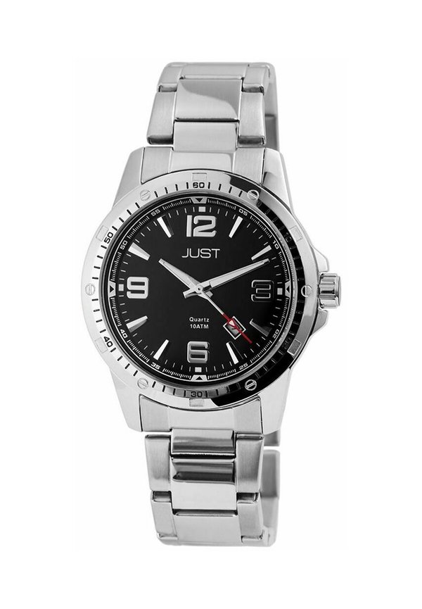 DATUMSANZEIGE - Uhr - silberfarbig