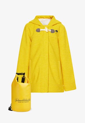 SET - Abrigo corto - dunkelgelb melange