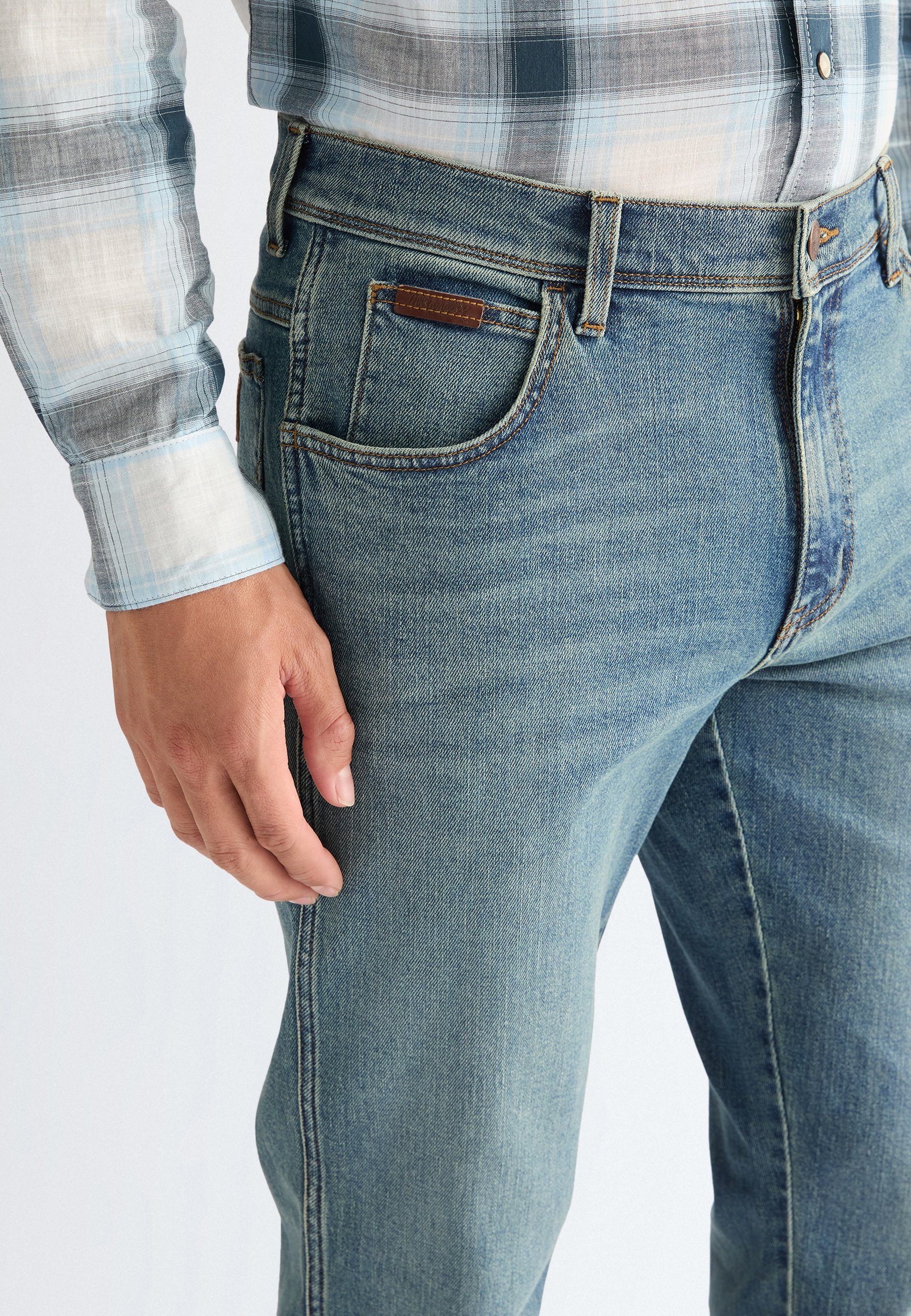 Wrangler TEXAS - Straight leg jeans - midnight haze/light-blue