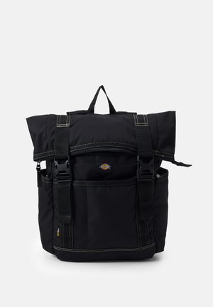 ASHVILLE ROLL TOP BACKPACK UNISEX - Rucksack - black