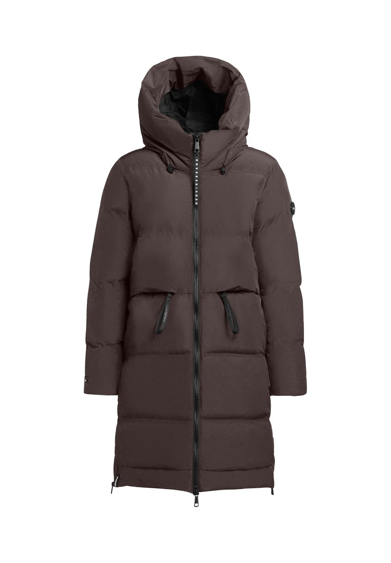 khujo Wintermantel donkerpaars