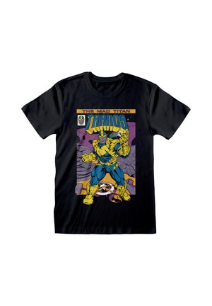 MARVEL COMICS AVENGERS THANOS COVER - Print T-shirt - black
