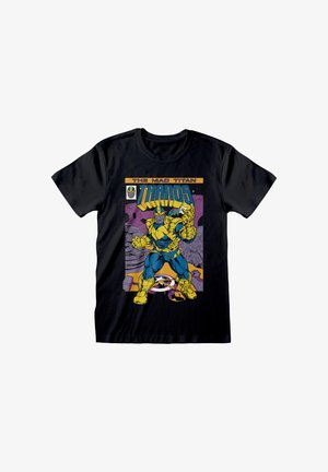 Henry Tiger MARVEL COMICS AVENGERS THANOS COVER - T-Shirt print - black