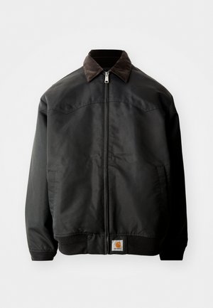 Carhartt WIP SANTA FE ALUMNI JACKET - Giubbotto Bomber - graphite/dark fir