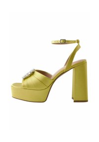 FOREVER- REGULAR FIT - Sandales à talons hauts - lime green
