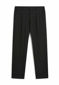 RELAXED FIT WITH DART DETAIL - Broek - black