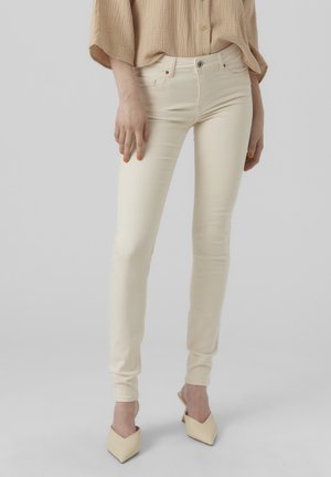 Slim fit -farkut - beige