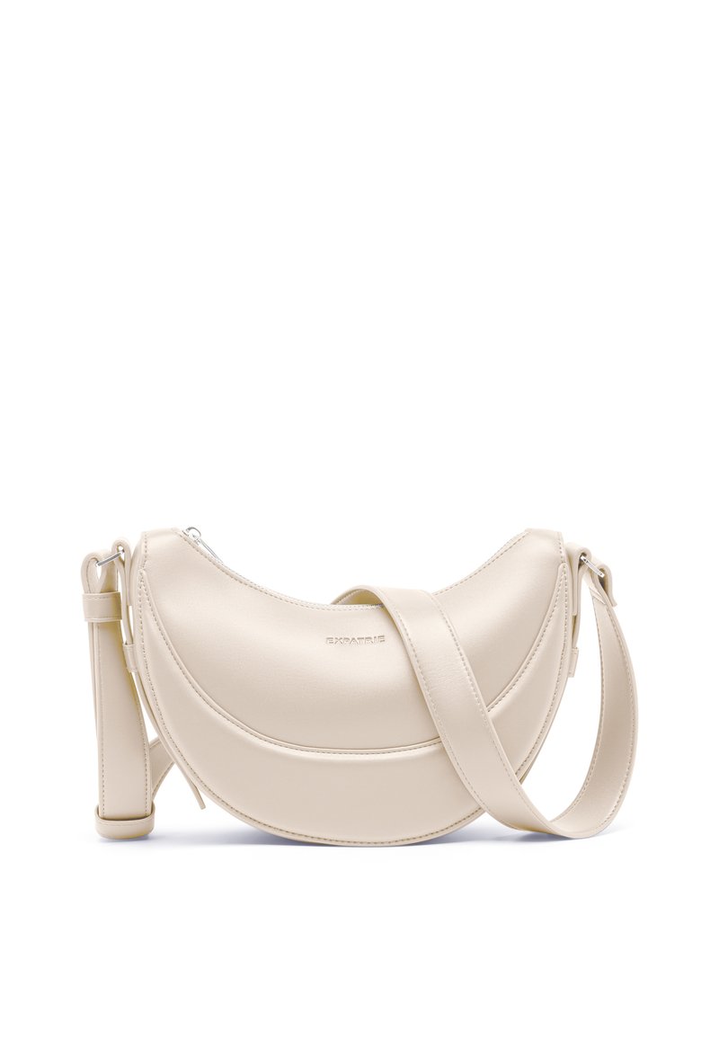 Borsa A Tracolla Donna Piccola Beige, In Tessuto, Con Tracolla Regolabile, Pratica E Leggera Per Ogni Giorno